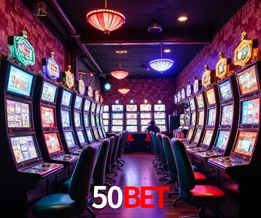 Interface moderna da plataforma 50Bet
